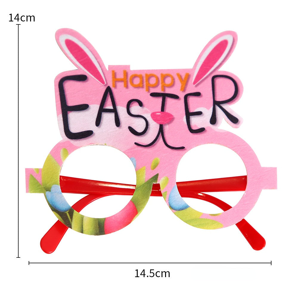 Wholesale Plastic Easter Decoration Bunny Glasses